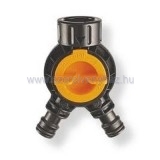 Kuplungos csapcsatlakozó 2 utas 3/4" BM