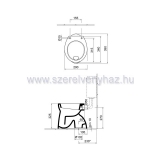 Alfldi bzis wc cssze 4004 gyerek als/lapos