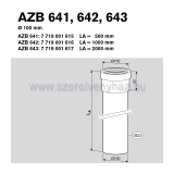 Bosch azb641 pp toldcs 100/500mm