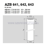 Bosch azb642 pp told 100/1000mm ef