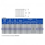 Vdcs drn 100-as geotextil perforlt 50fm/tek