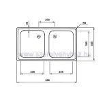 Inox mosogat mofm evo 2b 2m 800x440  40109651