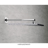 Zuhanykar fali 400mm aqualine tq043 ef