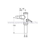 Schell wc szelep 022380699