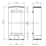 Ariston vill.bojler velis erp 100 fgg/vzsz.szerels