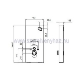 Wellis corsica black �veg wc tart�ly fali wc-hez ef
