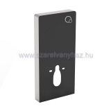 Wellis corsica black üveg wc tartály fali wc-hez ef