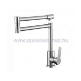 Zegor mosogató csapt sap csuklós kifolyócsõvel inox